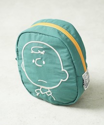Vintage PEANUTS（ビンテージピーナッツ）の「"09"≪Vintage PEANUTS≫ナイロン ダイカット「チャーリー・ブラウン」刺繍 ポーチ(M.size)（ポーチ）」