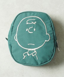 Vintage PEANUTS（ビンテージピーナッツ）の「"09"≪Vintage PEANUTS≫ナイロン ダイカット「チャーリー・ブラウン」刺繍 ポーチ(M.size)（ポーチ）」