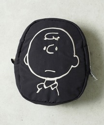 Vintage PEANUTS（ビンテージピーナッツ）の「"09"≪Vintage PEANUTS≫ナイロン ダイカット「チャーリー・ブラウン」刺繍 ポーチ(M.size)（ポーチ）」