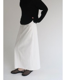 Eve| Twill long skirt