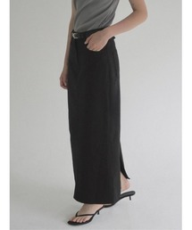 Eve| Twill long skirt