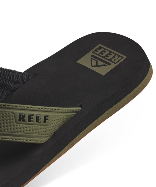 REEF(リーフ)の「REEF メンズ THE LAYBACK ビーチサンダル 【2026年春夏モデル】/リーフ(サンダル・メンズ・オリーブ・28cm/27cm/26cm)」の7枚目の写真