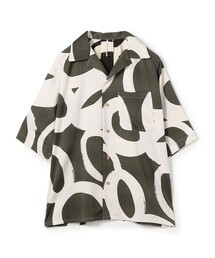 m's braque（エムズブラック）の「【別注】m's braque ポリエステル オープンカラー ハーフスリーブシャツ（シャツ/ブラウス）」