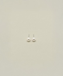 〈LOINE〉ステンレス / ミニ パール ピアス 5mm