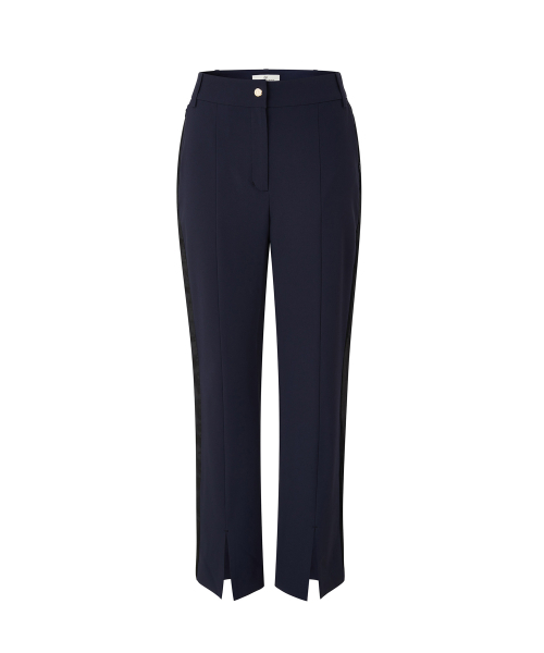 AOW(エイオダブリュー)の「RIBBON BOOTSCUT PANTS(その他パンツ・レディース・ネイビー・SMALL/MEDIUM)」の1枚目の写真