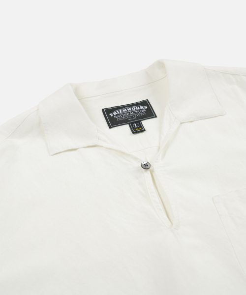 FRIZMWORKS(フリズムワークス)の「VENTI COLLAR SHIRT _ IVORY(シャツ/ブラウス・メンズ・その他・SMALL/MEDIUM/LARGE/X-LARGE)」の3枚目の写真