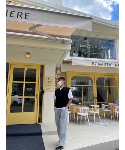 LETTERCOMO(レテルコモ)の「シティボーイ Vネックニットベスト_ブラック(ベスト・レディース・その他・LARGE/MEDIUM)」の17枚目の写真