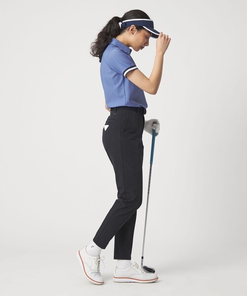 UNITED ARROWS GOLF(ユナイテッドアローズゴルフ)の「ウィメンズ メッシュ アームライン ポロシャツ 吸水速乾(ポロシャツ・レディース・ネイビー/コバルトブルー・M/L/S)」の22枚目の写真