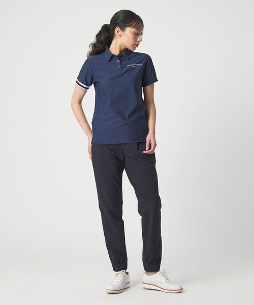 UNITED ARROWS GOLF(ユナイテッドアローズゴルフ)の「ウィメンズ メッシュ アームライン ポロシャツ 吸水速乾(ポロシャツ・レディース・ネイビー/コバルトブルー・M/L/S)」の19枚目の写真