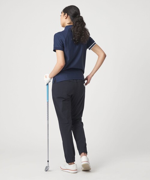 UNITED ARROWS GOLF(ユナイテッドアローズゴルフ)の「ウィメンズ メッシュ アームライン ポロシャツ 吸水速乾(ポロシャツ・レディース・ネイビー/コバルトブルー・M/L/S)」の17枚目の写真