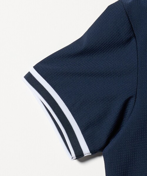 UNITED ARROWS GOLF(ユナイテッドアローズゴルフ)の「ウィメンズ メッシュ アームライン ポロシャツ 吸水速乾(ポロシャツ・レディース・ネイビー/コバルトブルー・M/L/S)」の15枚目の写真