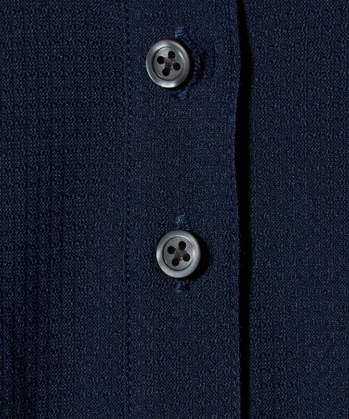 UNITED ARROWS GOLF(ユナイテッドアローズゴルフ)の「ウィメンズ メッシュ アームライン ポロシャツ 吸水速乾(ポロシャツ・レディース・ネイビー/コバルトブルー・M/L/S)」の11枚目の写真