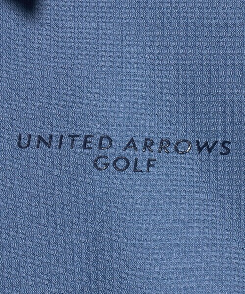UNITED ARROWS GOLF(ユナイテッドアローズゴルフ)の「ウィメンズ メッシュ アームライン ポロシャツ 吸水速乾(ポロシャツ・レディース・ネイビー/コバルトブルー・M/L/S)」の8枚目の写真
