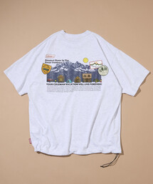 Coleman（コールマン）の「Coleman/コールマン 別注 Snowy Mountain バックプリント スピンドルTシャツ（Tシャツ/カットソー）」
