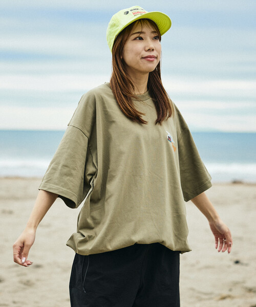 COLEMAN(コールマン)の「Coleman/コールマン 別注 Snowy Mountain バックプリント スピンドルTシャツ(Tシャツ/カットソー・メンズ・オリーブ/ライトグレー/ホワイト/チャコールグレー・LARGE/MEDIUM/SMALL)」の12枚目の写真