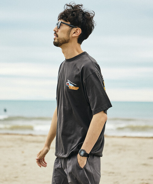 COLEMAN(コールマン)の「Coleman/コールマン 別注 Snowy Mountain バックプリント スピンドルTシャツ(Tシャツ/カットソー・メンズ・オリーブ/ライトグレー/ホワイト/チャコールグレー・LARGE/MEDIUM/SMALL)」の14枚目の写真