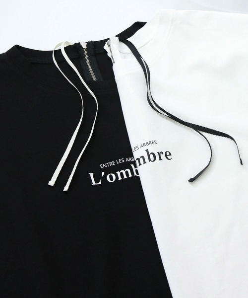 Gready Brilliant(グレディブリリアン)の「レースへムロゴカットソー(Tシャツ/カットソー・レディース・オフホワイト/ブラック・FREE)」の15枚目の写真