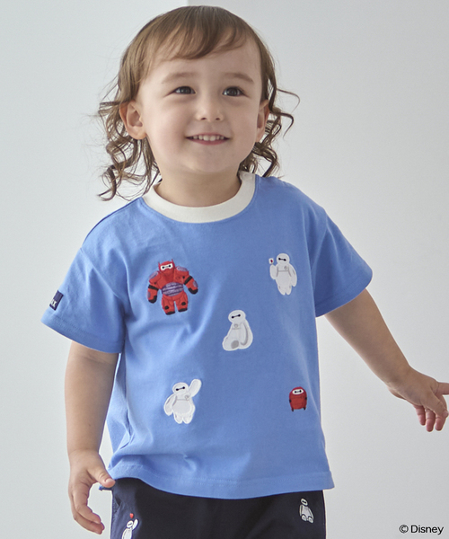 meの希少柄カットソー セール】【Disney】【接触冷感】ベイマックス / アップリケTシャツ（T