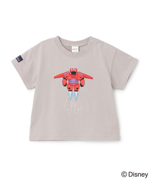 petit main(プティマイン)の「【Disney】【接触冷感】ベイマックス / アップリケTシャツ(Tシャツ/カットソー・キッズ・サックスブルー/アイボリー/ライトグレー/ライトピンク・80cm/120cm/90cm/110cm/130cm/100cm)」の22枚目の写真
