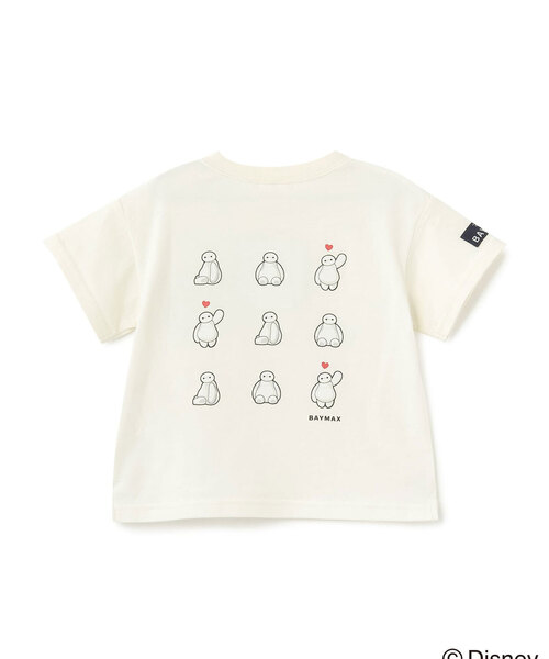 petit main(プティマイン)の「【Disney】【接触冷感】ベイマックス / アップリケTシャツ(Tシャツ/カットソー・キッズ・サックスブルー/アイボリー/ライトグレー/ライトピンク・80cm/120cm/90cm/110cm/130cm/100cm)」の18枚目の写真