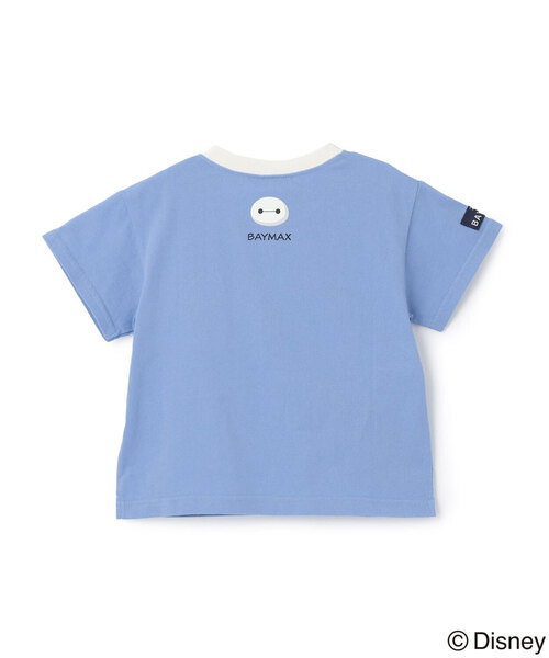 petit main(プティマイン)の「【Disney】【接触冷感】ベイマックス / アップリケTシャツ(Tシャツ/カットソー・キッズ・サックスブルー/アイボリー/ライトグレー/ライトピンク・80cm/120cm/90cm/110cm/130cm/100cm)」の16枚目の写真