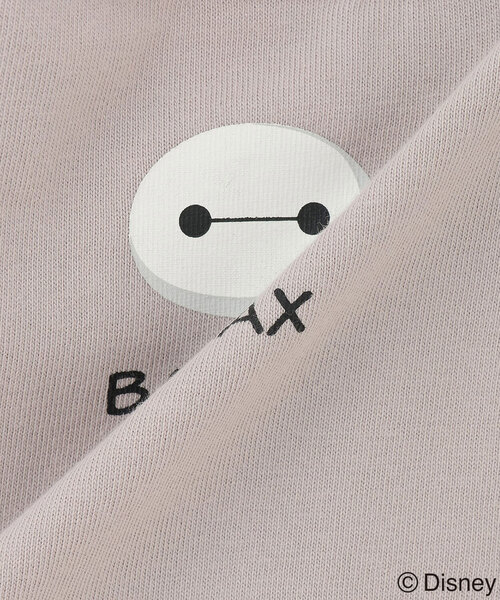 petit main(プティマイン)の「【Disney】【接触冷感】ベイマックス / アップリケTシャツ(Tシャツ/カットソー・キッズ・サックスブルー/アイボリー/ライトグレー/ライトピンク・80cm/120cm/90cm/110cm/130cm/100cm)」の8枚目の写真