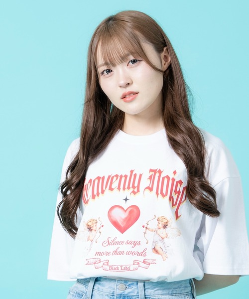 improves（インプローブス）の「チェリー/エンジェルハート/スター プリント 半袖Tシャツ（Tシャツ/カットソー・メンズ・ホワイト/ホワイト系/ホワイト系1・SMALL/MEDIUM/LARGE/X-LARGE）」の20枚目の写真