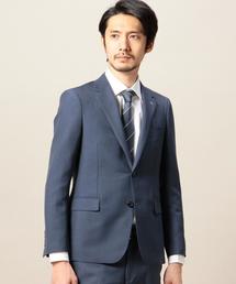 BEAUTY&YOUTH UNITED ARROWS | BY Dress ブルー トロピカル 2B ジャケット-Tiny(スーツジャケット)