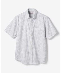 DoCLASSE（ ドゥクラッセ）の「ピュアファイン・先染めオックスシャツ 半袖（シャツ/ブラウス）」