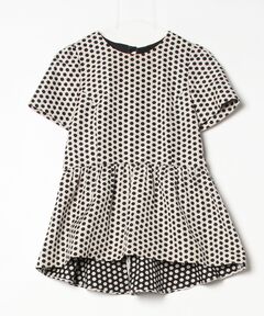 seyto サイズ3 / メッシュレイヤードドットシャツ Mesh layered dot shirt / メッシュレイヤードドットシャツ（シャツ
