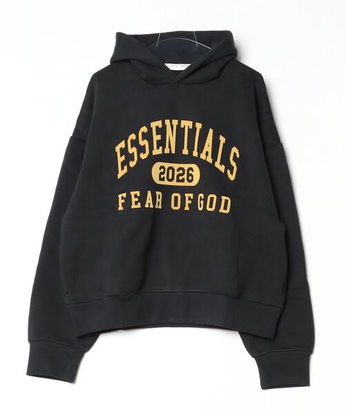 Lafayette(ラファイエット)の「Fear of God ESSENTIALS - 192HO256861F ESSENTIALS Classic Hoodie(パーカー・メンズ・ブラック・L)」の1枚目の写真