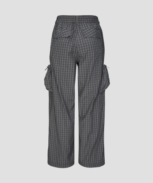 Verdnt（バーダント）の「チェックストリングカーゴバンディングパンツ[グレー]（その他パンツ・レディース・その他・SMALL/MEDIUM）」の6枚目の写真