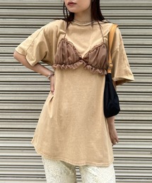 Ameri（アメリ）の「COMPACT BUSTIER DOCKING TEE（Tシャツ/カットソー）」