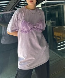 Ameri（アメリ）の「COMPACT BUSTIER DOCKING TEE（Tシャツ/カットソー）」
