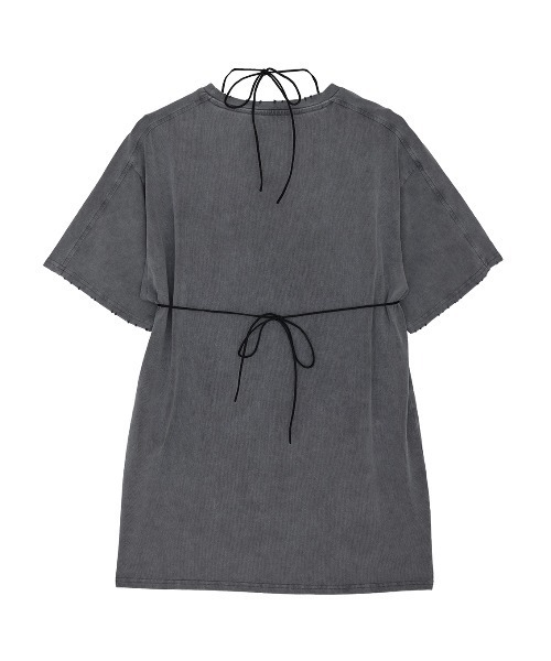 Ameri（アメリ）の「COMPACT BUSTIER DOCKING TEE（Tシャツ/カットソー・レディース・パープル/ブラック/ベージュ・FREE）」の11枚目の写真