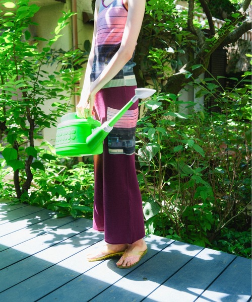 PAMM(パム)の「生活写真のニットキャミ(キャミソール・レディース・ブルー系/オレンジ系/アイボリー系・2/1)」の14枚目の写真
