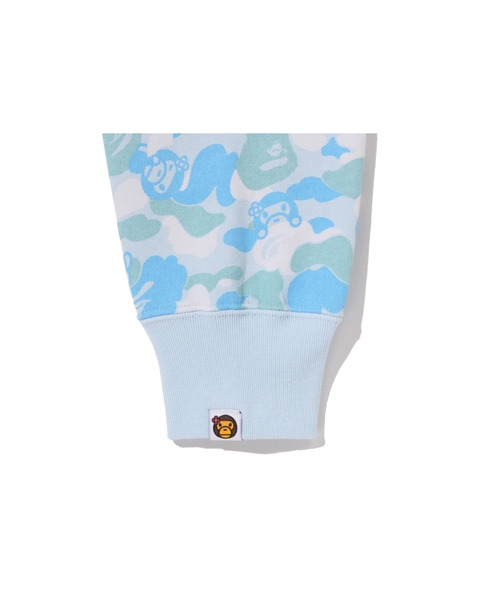 A BATHING APE(アベイシングエイプ)の「BABY LISA ABC CAMO FULL ZIP HOODIE(パーカー・レディース・ピンク/サックスブルー・MEDIUM/SMALL)」の15枚目の写真