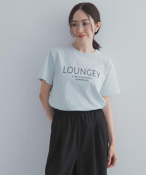 URBAN RESEARCH DOORS(アーバンリサーチドアーズ)の「ロゴプリントTシャツ(Tシャツ/カットソー・レディース・オフホワイト/ライトブルー/ネイビー・FREE)」の13枚目の写真