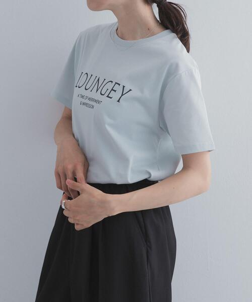 URBAN RESEARCH DOORS(アーバンリサーチドアーズ)の「ロゴプリントTシャツ(Tシャツ/カットソー・レディース・オフホワイト/ライトブルー/ネイビー・FREE)」の15枚目の写真