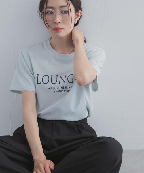 URBAN RESEARCH DOORS(アーバンリサーチドアーズ)の「ロゴプリントTシャツ(Tシャツ/カットソー・レディース・オフホワイト/ライトブルー/ネイビー・FREE)」の18枚目の写真