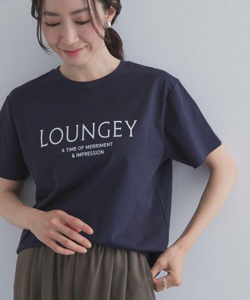 URBAN RESEARCH DOORS(アーバンリサーチドアーズ)の「ロゴプリントTシャツ(Tシャツ/カットソー・レディース・オフホワイト/ライトブルー/ネイビー・FREE)」の13枚目の写真