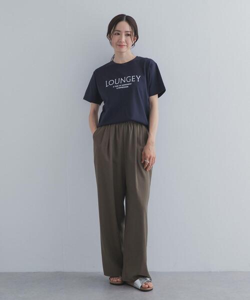 URBAN RESEARCH DOORS(アーバンリサーチドアーズ)の「ロゴプリントTシャツ(Tシャツ/カットソー・レディース・オフホワイト/ライトブルー/ネイビー・FREE)」の14枚目の写真