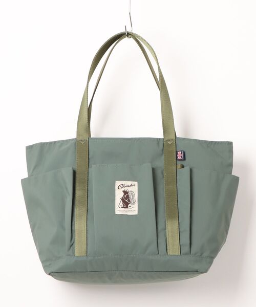 COBMASTER(コブマスター)の「【COBMASTER / コブマスター】COB Air WP DESERT TOTE(トートバッグ・メンズ・ブラック/セージグリーン/レッド・FREE)」の2枚目の写真