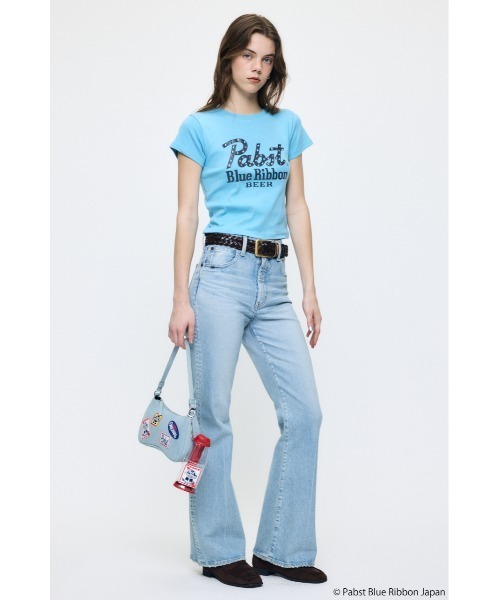 MOUSSY(マウジー)の「PABST BOTTLE ポーチ(ポーチ・レディース・ブラウン/クリア・FREE)」の11枚目の写真