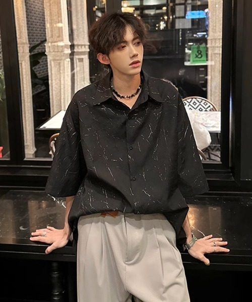 REBALANCE（リバランス）の「テクスチャードシャツ（シャツ/ブラウス・メンズ・B/A・MEDIUM/LARGE/X-LARGE）」の17枚目の写真