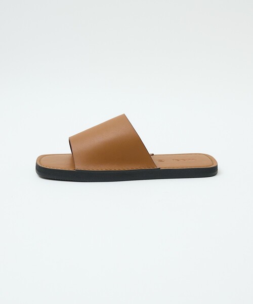 waa.（ワー）の「【Waa.studios / ワースタジオ】GO SANDALS / ゴー サンダル / スライドサンダル / レザー / 牛革（サンダル・メンズ・ブラウン/ブラック・43/44/42）」の15枚目の写真