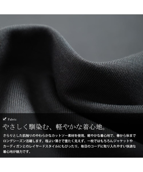GOLDJAPAN（ゴールドジャパン）の「ワイドボートネックTシャツ【大きいサイズ対応】（シャツ/ブラウス・レディース・ブラック/チャコール/オフホワイト・4L/LL/3L/5L）」の7枚目の写真