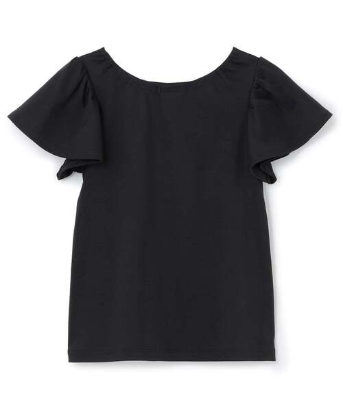 ANNA SUI mini(アナスイ・ミニ)の「ラインストーンロゴTシャツ(Tシャツ/カットソー・キッズ・ホワイト/ブラック・140cm/100-110cm/130cm/120cm/160cm/150cm)」の10枚目の写真