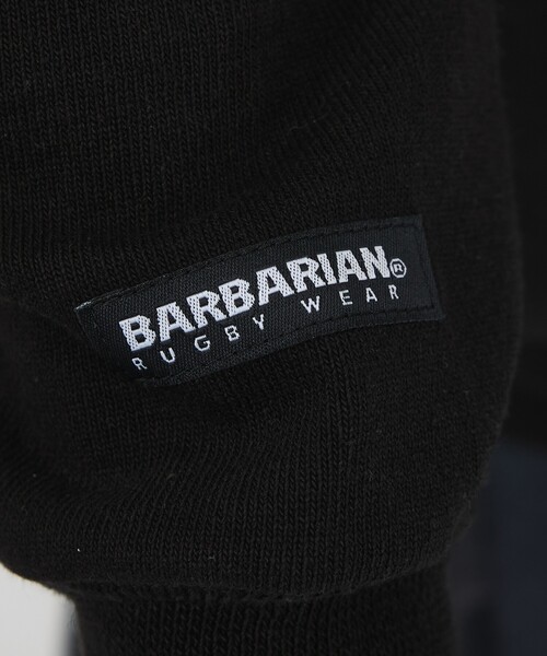 Barbarian（バーバリアン）の「【BARBARIAN / バーバリアン】ヘビーウエイトハーフジップ / ユニセックス（スウェット・メンズ・ネイビー/ブラック/モスグリーン・S/M/L/XL）」の5枚目の写真