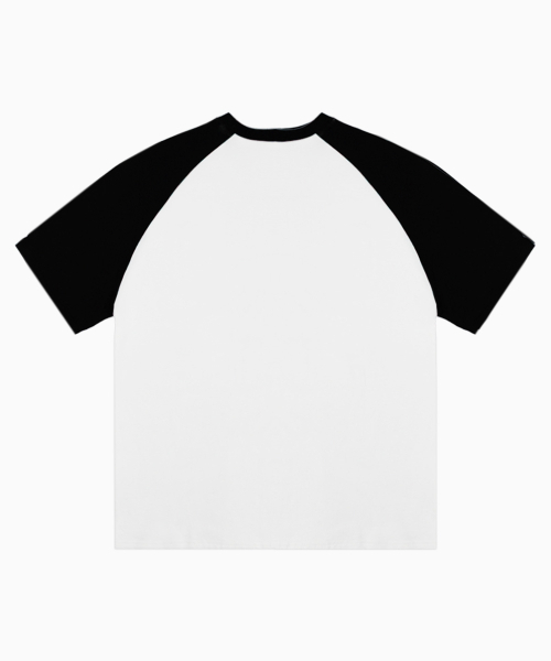 SAINTPAIN（セイントペイン）の「SP エインシェントブロックヘビーウェイトレグラン半袖Tシャツホワイト（Tシャツ/カットソー・レディース・その他・MEDIUM/LARGE）」の2枚目の写真
